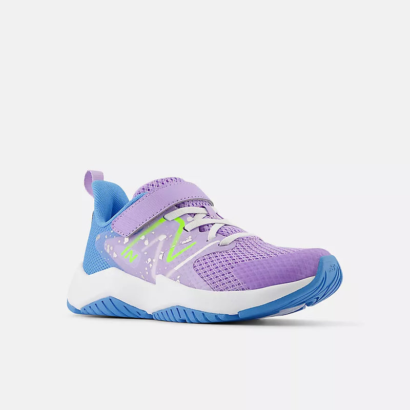 New Balance Lilac Glo Rave Run A/C Children's Sneaker