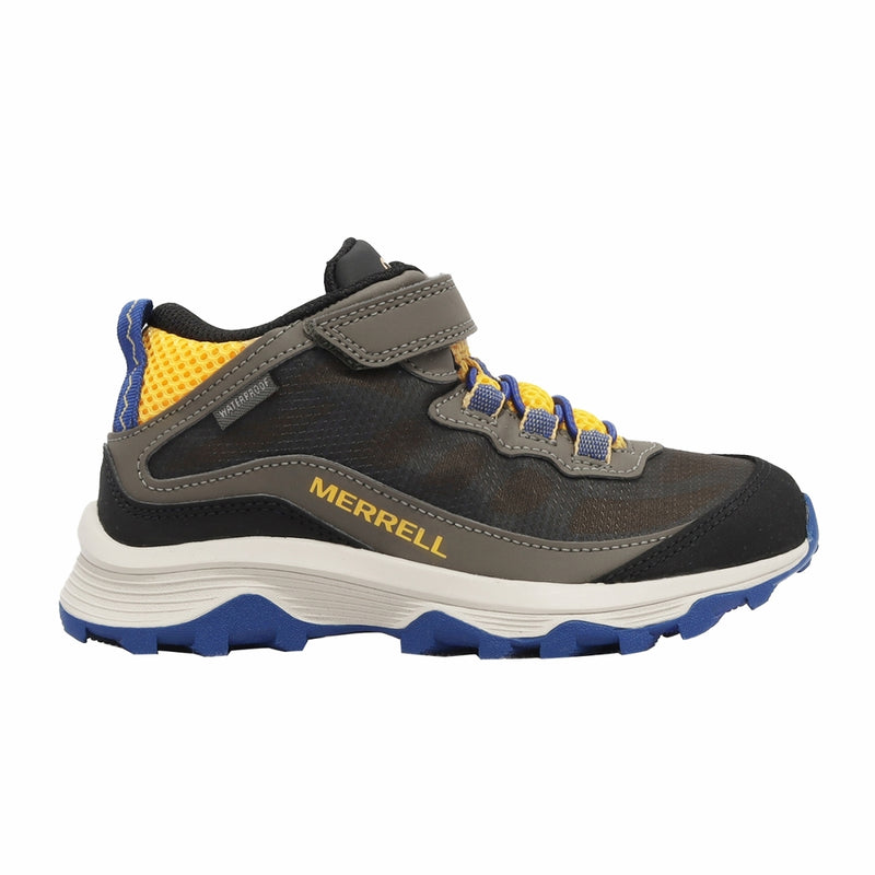 Merrell Cobalt/Gold Moab Speed A/C Youth Waterproof Shoe