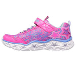 Skechers Neon/Pink Galaxy Lights A/C Sneaker