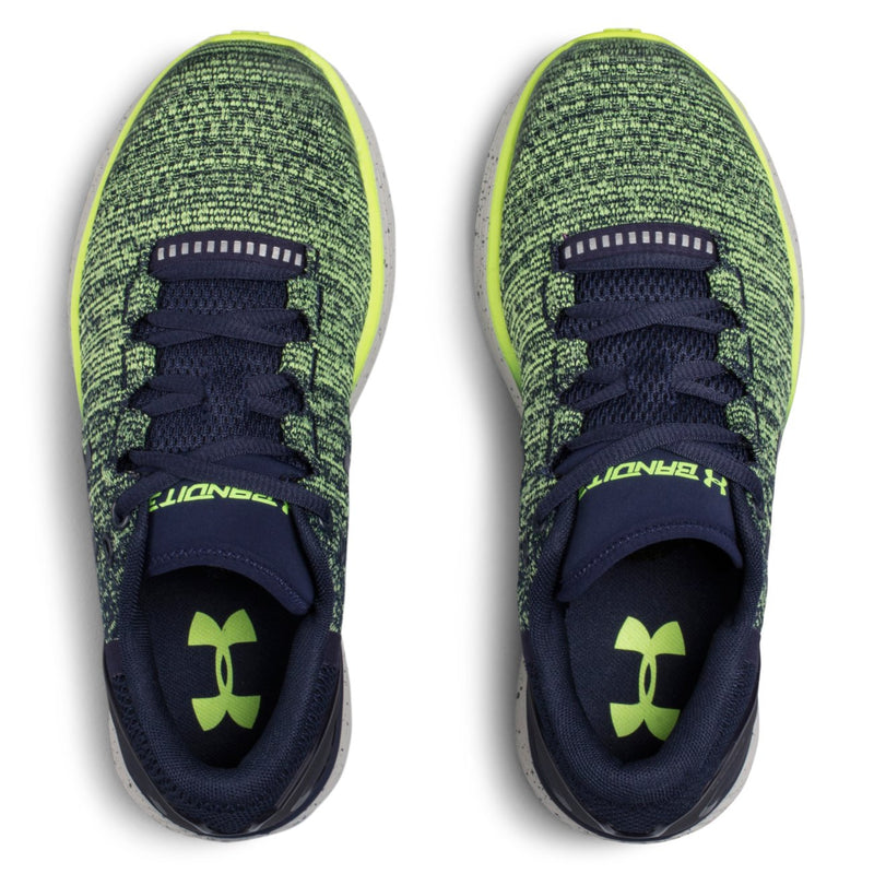 Under Armour Midnight Navy/Quirky Lime Charged Bandit Sneaker