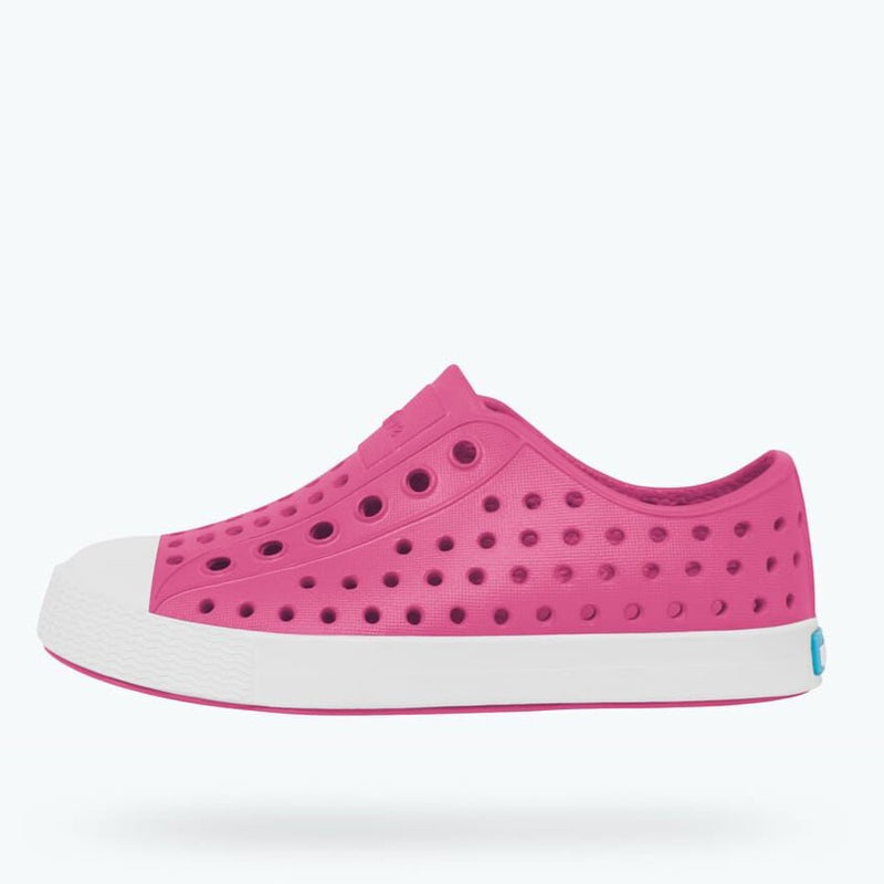 Native Shoes Hollywood Pink/Shell White Child/Youth Jefferson Shoe