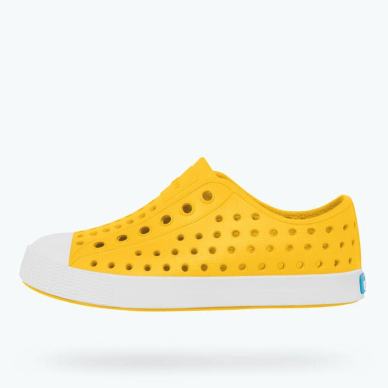 Native Shoes Crayon Yellow/Shell White Children's Jefferson Shoe