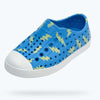 Native Shoes Resting Blue/Celery Lightning Toddler Sugarlite Jefferson Shoe