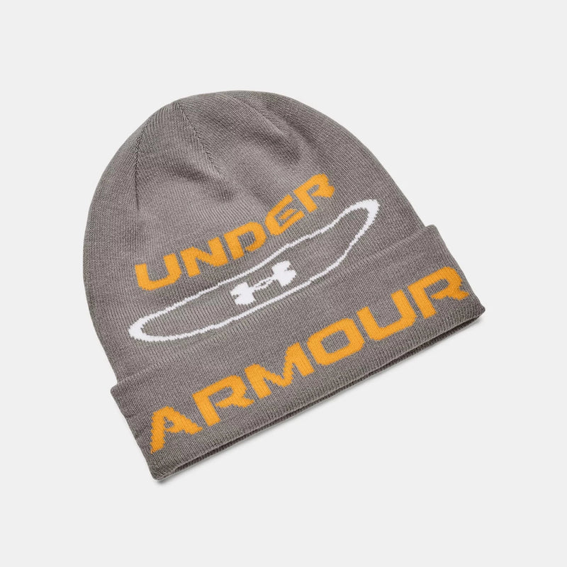 Under Armour Pewter/Rise Halftime Reversible Beanie