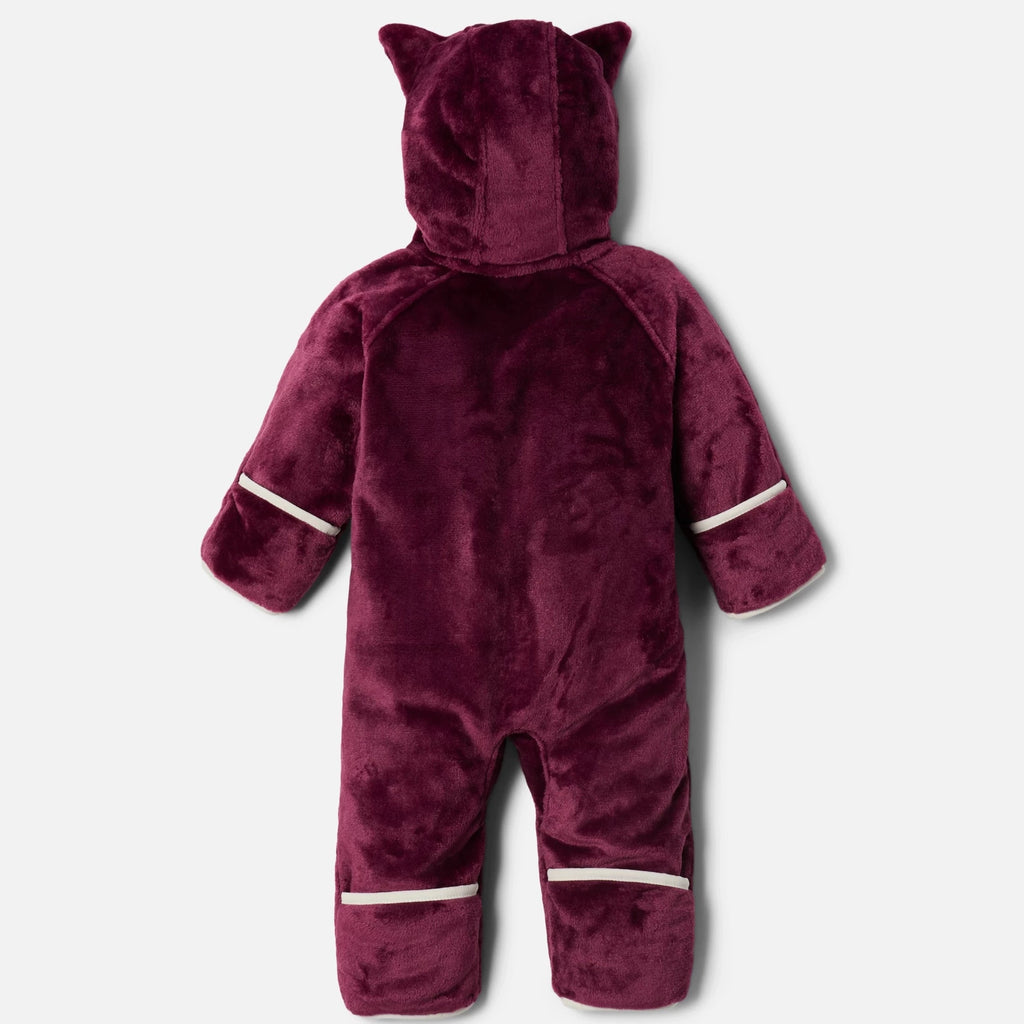 Columbia Marionberry/Chalk Foxy Baby Sherpa Bunting