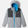 Columbia Grey/Black Slub Rainy Trails Fleece Lined Jacket