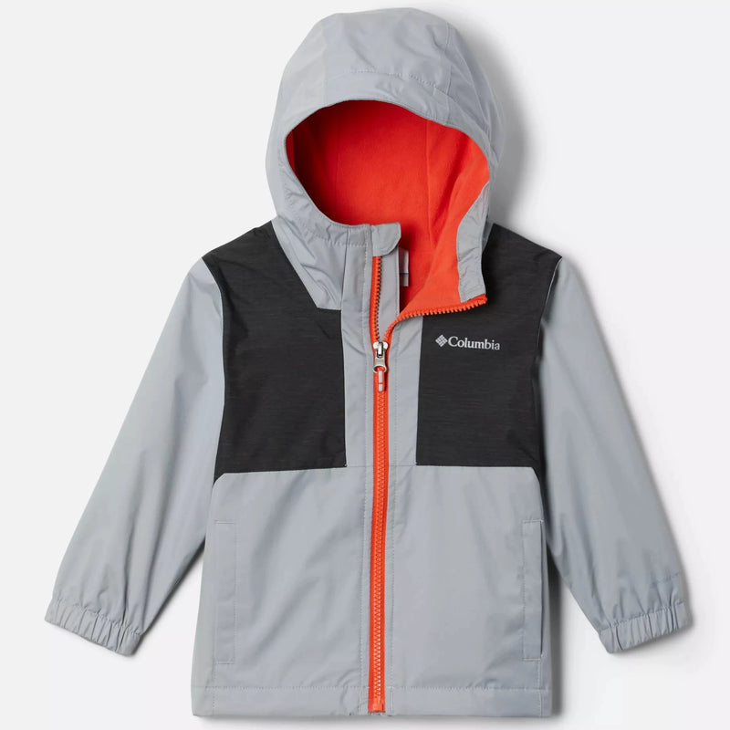 Columbia Grey Rainy Trails Fleece Lined Toddler Jacket