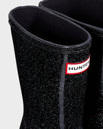 Hunter Black Multi Original Kids First Starcloud Rain Boot