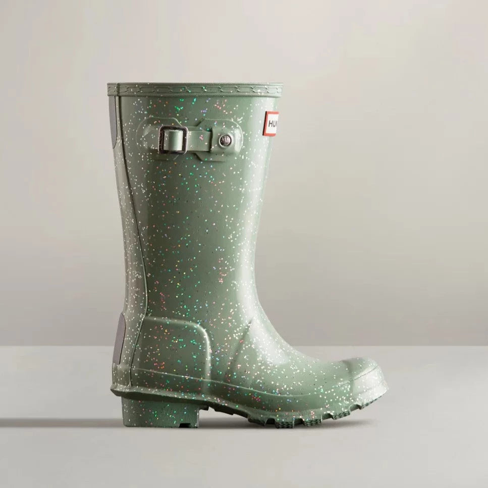 Glitter sales rubber boots