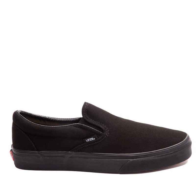 VANS Black/Black Classic Slip-On Children's Sneaker