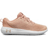 Under Armour Flushed Pink/Ivory/Metallic Faded Gold Ripple Sneaker