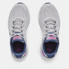Under Armour Halo Grey/White/Meteor Pink Charged Impulse Youth Sneaker
