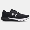 Under Armour Black/White Charged Rogue 3 Youth Sneaker