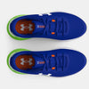 Under Armour Royal/Quirky Lime/Midnight Navy Charged Rogue 3 Youth Sneakers