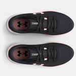 Under Armour Jet Grey/White/Beta Tint Charged Rogue 3 Youth Sneaker