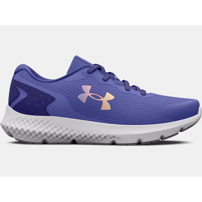 Under Armour Baja Blue/Sonar Blue Charged Rogue 3 Youth Sneaker