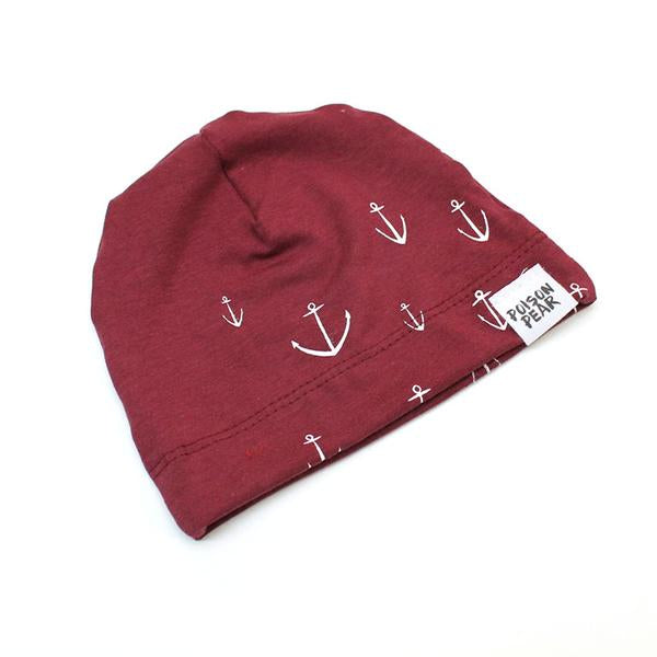 Poison Pear Baby Hat - Anchors