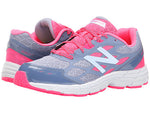 New Balance Grey/Pink KJ880v5 Youth Sneaker