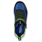 Skechers Black/Blue Multi S Lights Vortex-Flash Zorent Children's Sneaker