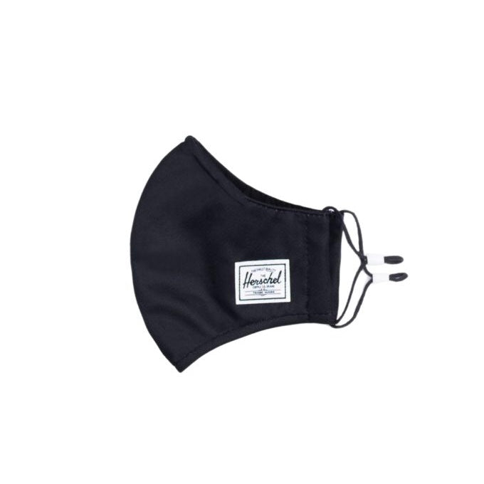 Herschel Black Classic Fitted Face Mask