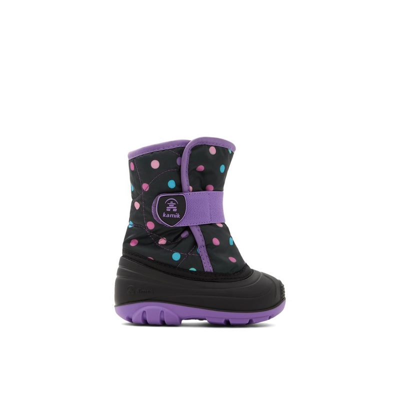 Kamik Black/Purple Snowbug 4 Toddler Boot