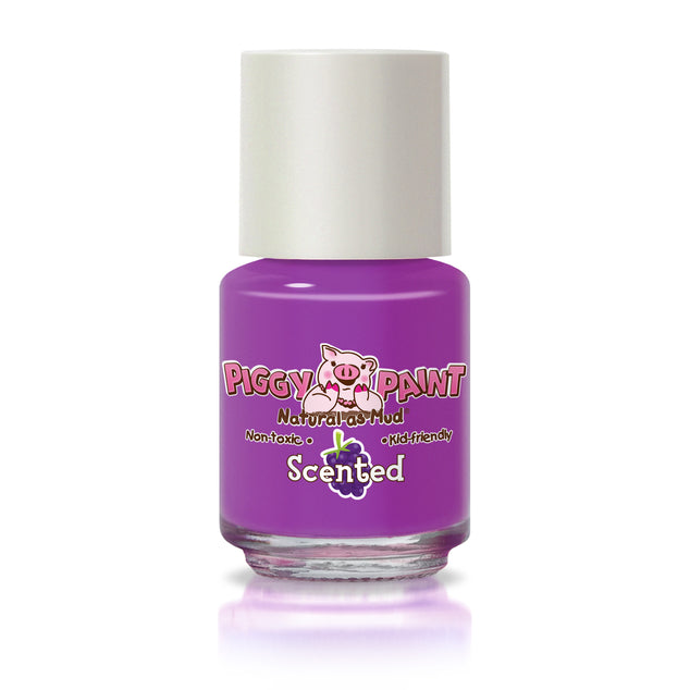 Piggy Paint Grouchy Grape Scented Nail Polish