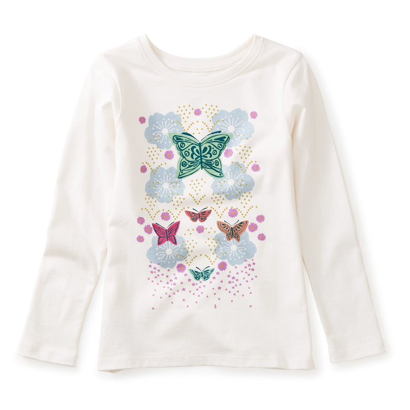 Tea Collection Butterfly Pinball Graphic Tee