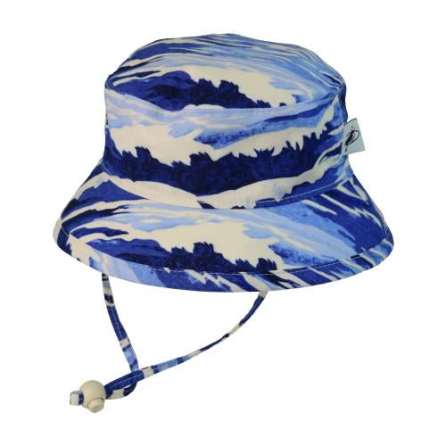 Puffin Gear Blue Surf Cotton Camp Hat
