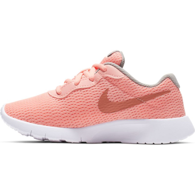 Nike Pink Tint/Metallic Rose Gold/Atmosphere Grey Tanjun Children's Sneaker