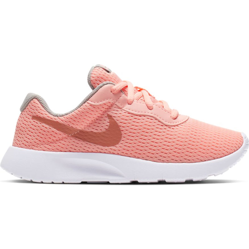 Nike Pink Tint/Metallic Rose Gold/Atmosphere Grey Tanjun Children's Sneaker