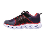 Skechers Charcoal/Red Hypno-Flash 2.0 Sneaker