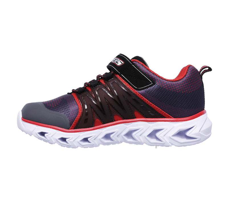 Skechers Charcoal/Red Hypno-Flash 2.0 Sneaker