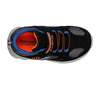 Skechers Black/Blue Magna Lights Sneaker