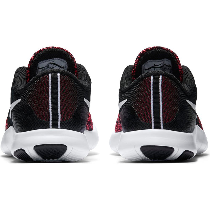 Nike Black/White/Racer Pink Flex Contact Youth Sneaker