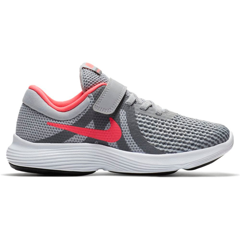 Nike Wolf Grey/Racer Pink Revolution Children's Sneaker