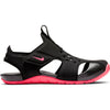 Nike Black/Racer Pink Sunray Protect Children's Sandal