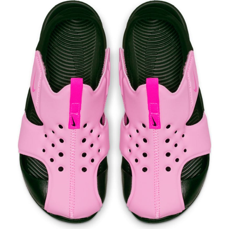 Nike Psychic Pink/Black Sunray Protect 2 Children's Sandal