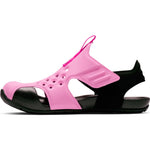 Nike Psychic Pink/Black Sunray Protect 2 Children's Sandal