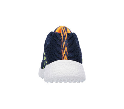 Skechers Navy/Orange Burst Second Wind Sneaker