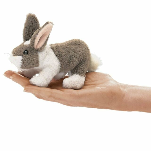 Folkmanis Mini Bunny Rabbit Finger Puppet