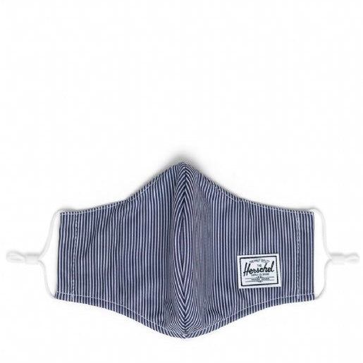 Herschel Peacoat Stripe Classic Fitted Face Mask