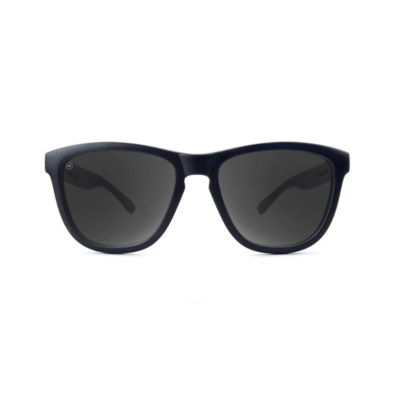 Knockaround Black/Polarized Smoke Premium Sunglasses