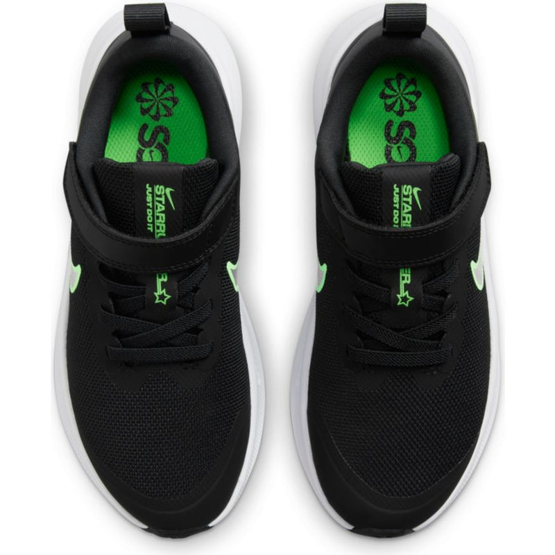 Nike Black/Chrome/Smoke Grey Star Runner 3 A/C Children's Sneaker