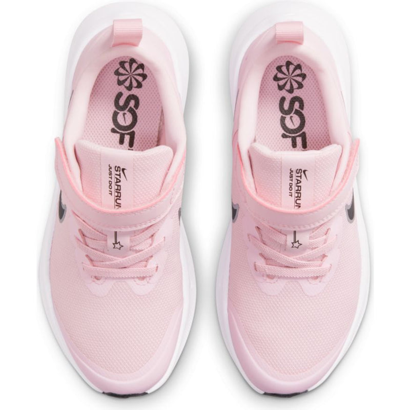Nike Cave Pink Foam/Black Star Runner 3 Children’s Sneaker