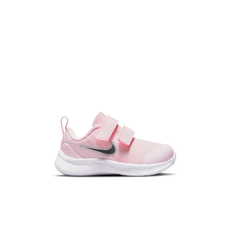 Nike Pink Foam/Black Star Runner 3 Toddler Sneaker
