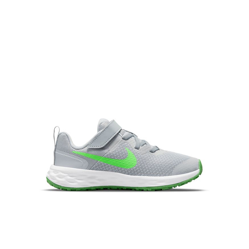 Nike Smoke Grey/Green Strike Revolution 6 A/C Children's Sneaker