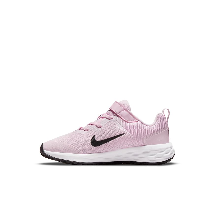 Nike Pink Foam/Black Revolution 6 A/C Children's Sneaker