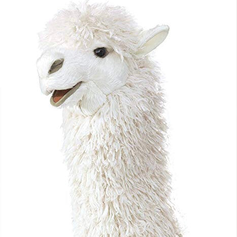 Folkmanis Stage Puppet Alpaca