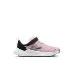 Nike Pink Foam/Flat Pewter Downshifter 12 A/C Children's Sneaker