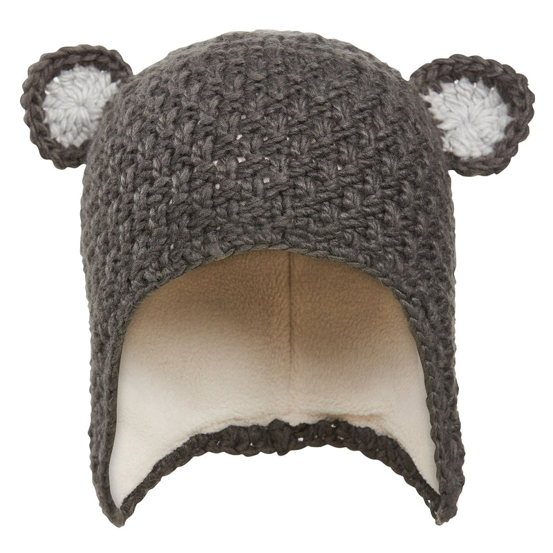 Kombi Polar Grey Baby Animal Hat